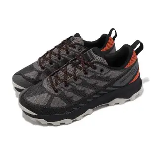 【MERRELL】登山鞋 Speed ECO WP 男鞋 灰 黑 戶外 防水 健行 溯溪 耐磨 抓地(ML036999)