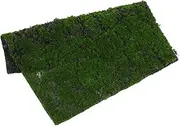 VALICLUD Realistic Faux Moss Rug Artificial Grass Mat for Craft Projects 30cmx30cm Soft Texture for Fairy Garden Decor