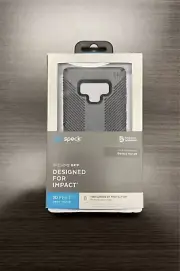 Speck Presidio Grip Galaxy Note 9 Graphite Gray And Charcoal Gray