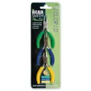 3 Pc CRAFT Mini PLIERS Set ~ Round, Chain Nose + Side Cutter 3" BeadSmith