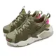 Nike 休閒鞋 Wmns Air Huarache CRAFT 女鞋 軍綠 武士鞋 襪套式 DQ8031-200