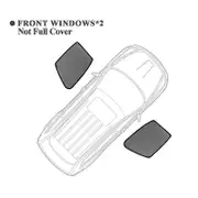 For BMW X5 M G05 2018-2022 Magnetic Car Side Window Sun Shade Curtain Mesh Uv Protection Sun Visor Shield Auto Sunshade Front Windows
