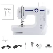 Mini Electric Sewing Machine 12 Stitches Multifunctional Home Double Thread