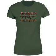 Back To The Future Destination Clock Women's T-Shirt - Green