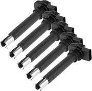 INFINAUTO Ignition Coil Ignition Coil Pack No.06H905115A for Volkswagen Beetle 2006-2014 Stylish Design 5 Pcs