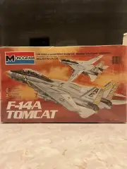GRUMMAN F-14A TOMCAT VINTAGE MONOGRAM 1:48 MODEL KIT COMPLETE