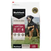 Black Hawk Working Dog Adult Lamb & Beef Dry Dog Food (20kg bag)