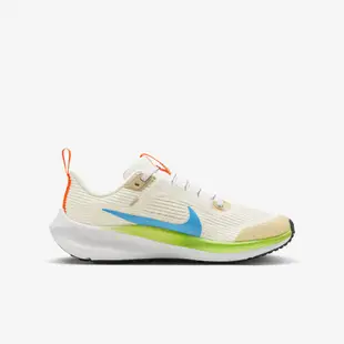 NIKE AIR ZOOM PEGASUS 40 GS 大童男女慢跑鞋-米藍綠-FQ6863131