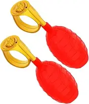 April Fool's Day : 2 Pack Water Squirt Rings Comical Prank Toys for Parties Novelty Items for Adults