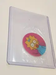 Maggie Simpson #166 Magic Motion Tazo The Simpsons Rare 1996 New Sealed (#69)