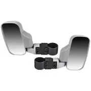 NICHE UTV Side View Mirror Set for Honda Big Red Talon Pioneer 500 700 1000 Grey