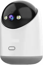 3MP 5G WiFi Smart Mini PTZ IP Camera Indoor Home Wireless Auto Tracking CCTV Surveillance Camera Security Baby Monitor(UK Plug)