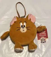 Tom & Jerry Plush Coin Purse Hand Bag -Jerry Character Brand New Approx: 15x4cm