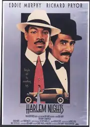 Modern Film Poster Postcard: HARLEM NIGHTS (Eddie Murphy, Richard Pryor)