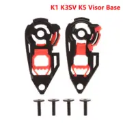 1Pair Motorcycle Helmet Accessories Helmet Visor Base Lock For K1 K3SV K5 Hel FT