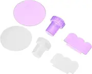 Ipetboom Halloween Manicure Kit 2 Sets Nail Art Stamping Tool Seal Random Style