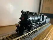 B.L.I. #6706 P.R.R. E-6 4-4-2 Steam Loco #393 Post War w/DCC & Sound H.O. 1:87