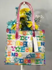 NWT DOONEY & BOURKE Multi-color Monogram Medium Tote Shopper Bag