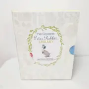 The Complete Peter Rabbit Library 23 hardcover Books in Slipcase ~ NEW/SEALED
