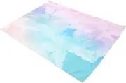 SWOOMEY Elegant Photo Background Tapestry Multi-Purpose Decor for Wedding Birthday New Year Safe Cloud Background