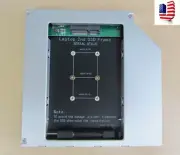 2nd mSATA SSD Hard Drive Caddy for 12.7mm Universal CD / DVD-ROM Optical Bay