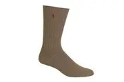 Polo Ralph Lauren Cotton Crew With Polo Player Embroidery (Olive, Size 10-13 US)