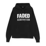 [44 Label Group] 44 Label Group Faded Gen Hoodie M BLACK