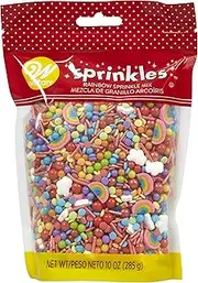 Wilton Rainbow Sprinkles Mix, 10 oz.