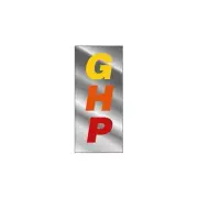 GHP - Multi color - Seat post decal - old school bmx