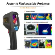 HT-03 IR Infrared Thermal Imager & Visible Light Camera Digital Imaging 120x90 P