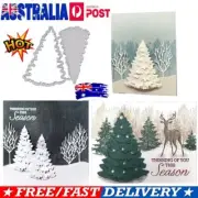 Christmas Tree Metal Cutting Dies DIY Stencil Mould Embossing Card Cutter FV