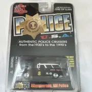 Racing Champions Police USA Collectable Scale 1:64 Albuquerque NM police canine