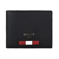 在飛比找momo購物網優惠-【BALLY】BALLY BEYVE經典灰字LOGO紅白紅橡