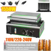 1550W 50-300℃ Electric Waffle Pancake Stick Maker Heating Cake Pine Tree Machine
