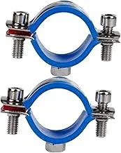 ABOOFAN 2pcs Office Chair Protector Lumbar Sinking Office Chair Spreader Clamp Pipe Swivel Chair Clamps Chair Sinking Stopper Office Chair Gas Cylinder Table Vise Clips Grips Plastic
