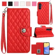 Leather Flip Wallet Card Case For Galaxy A91 A73 A53 A52 A51 A35 A32 A23 A15 A13