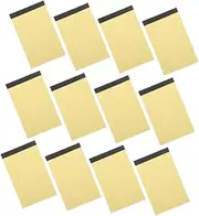 CANIGHT 12 Pads Legal Size Notepad Paper College Ruled Notebook Notepads for Work 50 Sheets Per Pad Portable
