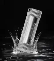 EDC Titanium Waterproof Pill Storage Box Outdoor Travel Survival Container Tool