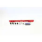 Aeroflow Billet EFI Fuel Rail Kit suit Toyota 2JZGTE - Red, AF64-2059R