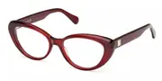 Max & Co. MO5188 066 Women’s Glasses Red Size 53 - Private Health Rebate - Blue Light Block Available
