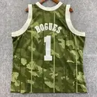 Mitchell & Ness Muggsy Bogues Swingman Jersey Ghost Green Camo 3XL Hornets NWT