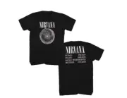 Nirvana Vestibule Music Black Unisex T-Shirt