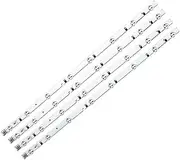 SCPCKZETZN 4PCS 7LED 65CM LED Backlight Strip Fit for Samsung UE32H5570S 32H5000 UN32J5003AF D4GE-320DC1-R1 R2 Bn96-30443A 3044A