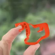 Gimbal Bumper Anti-Collision Camera Lens Protector for DJI Neo Drone (Red) AU