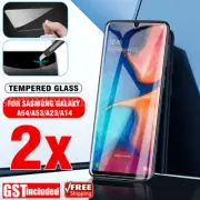 1/2X Tempered Glass Screen Protector for Samsung A05s S20 FE A04s A54 iPhone 14