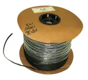 Barton Kramer 4016R Black Flat Spline Channel 5/16 W in. x 1000 L ft.