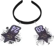 [CHILDWEET] New Year Headband 2024 Creative Hairband Lightweight Head Decor for Women Men