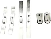 Gyorwst 2Pair Steel Shock Absorption Leaf Springs Suspension for D12 B14 B24 B16 B36 RC Truck Car Parts Accessories