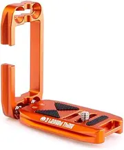 3 Legged Thing Ellie Short Universal Camera L-Bracket - Arca Swiss Compatible L-Bracket for Use with Multiple Camera Makes & Models with Shorter Base - Copper (Ellie-S-C)