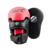 UFC Contender Long Curved Focus Mitts Black Red